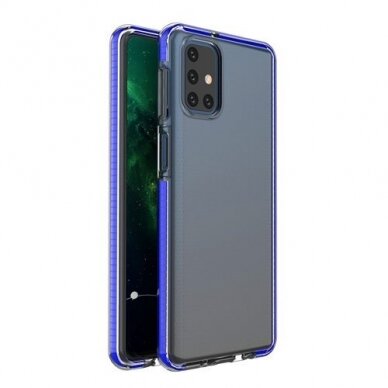 Dėklas Spring Case silikoninis Samsung Galaxy M51 mėlynas UGLX912