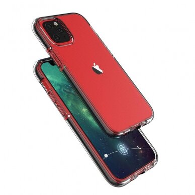 Dėklas Spring Case TPU spalvotu krašteliu iPhone 13 mini geltonas 3