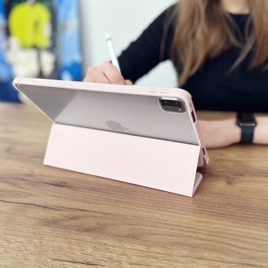 Dėklas Stand Tablet Case Smart iPad Air 2020/2022 Žalias 12