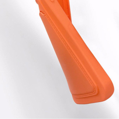 Dėklas su kišenėle kortelėms Card Case iPhone 12 Pro Oranžinis 4