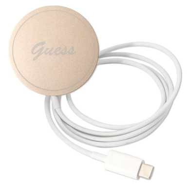 Dėklas su pakrovėju Set Guess Marble MagSafe GUBPP14MHMEACSK iPhone 14 Plus Juodas 7