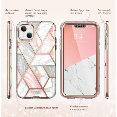 Dėklas Supcase COSMO IPHONE 14 Plus MARBLE 5