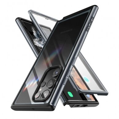 Dėklas Supcase EDGE XT GALAXY S23 ULTRA Juodas