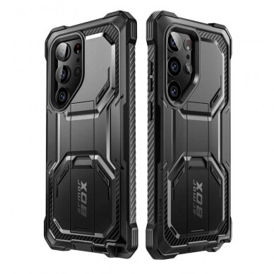 Dėklas Supcase IBLSN ARMORBOX 2-SET GALAXY S23 ULTRA Juodas 1