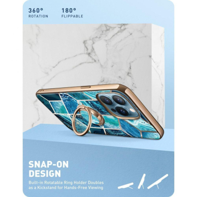 Dėklas SUPCASE IBLSN COSMO SNAP IPHONE 13 PRO Mėlynas 3