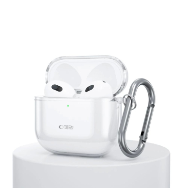 Dėklas Tech-Protect FLEXAir  Apple AirPods 4 - Skaidrus 3