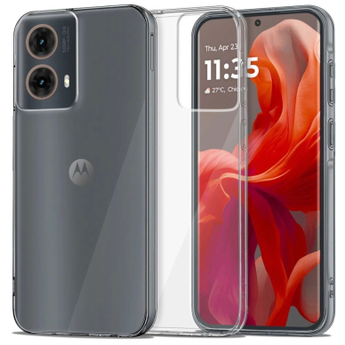 Dėklas Tech-Protect FlexAir Motorola Moto G85 5G - Skaidrus