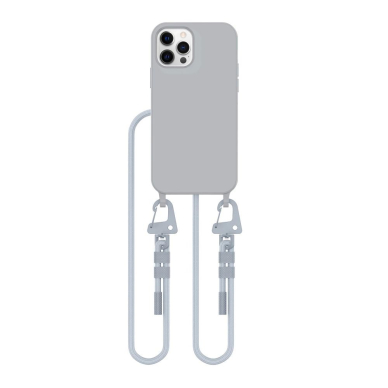 Dėklas Tech-Protect MagNecklace MagSafe  iPhone 12 / 12 Pro - Pilkas 1