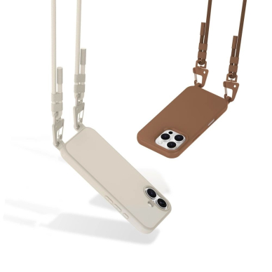 Dėklas Tech-Protect MagNecklace MagSafe  iPhone 12 / 12 Pro - Rudas 3