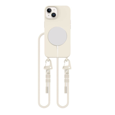 Dėklas Tech-Protect MagNecklace MagSafe iPhone 13 - Smėlinis