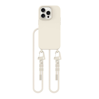 Dėklas Tech-Protect MagNecklace MagSafe iPhone 14 Pro - Smėlinis 1