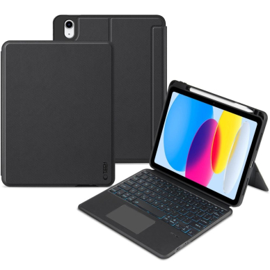 Dėklas Tech-Protect SC Mag Pen + Keyboard  iPad 10.9&quot; 10th generation (2022) - Juodas