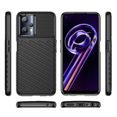 Dėklas Thunder Case armored Realme 9 Pro Juodas 7