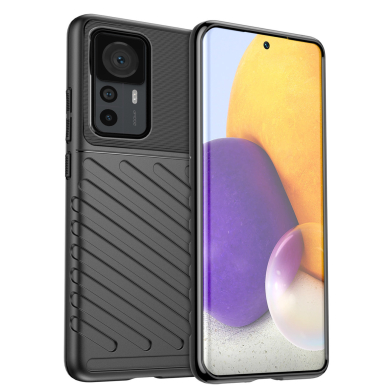 Dėklas Thunder Case for Xiaomi 12T Pro / Xiaomi 12T Juodas