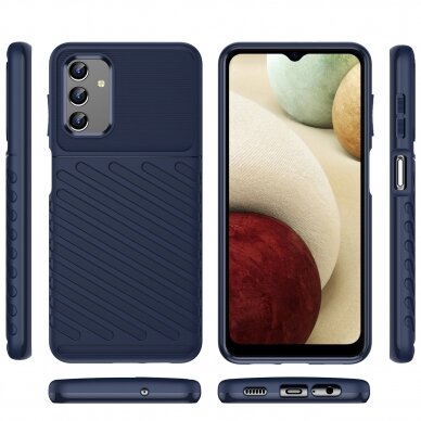 Samsung Galaxy A13 / A04s Dėklas Thunder Case 5G Mėlynas 7