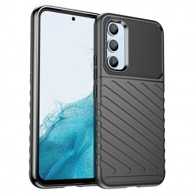 Samsung Galaxy A54 5G Dėklas Thunder Case Juodas