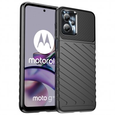 Dėklas Thunder Motorola Moto G13 Juodas