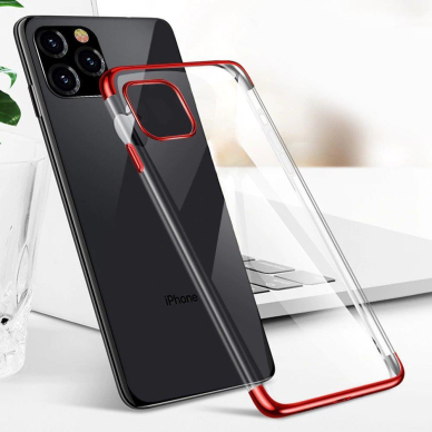 Dėklas TPU Electroplating Xiaomi Redmi note 11 pro + 5g / 11 pro 5g / 11 pro Mėlynais kraštais 6