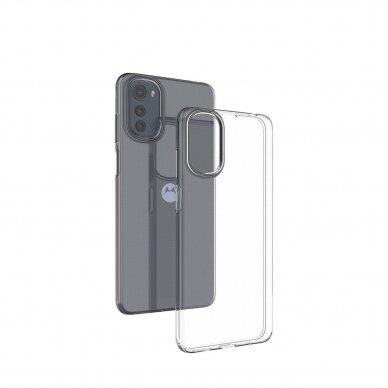 Dėklas Ultra Clear 0.5mm case for Motorola Moto E32 Skaidrus 6