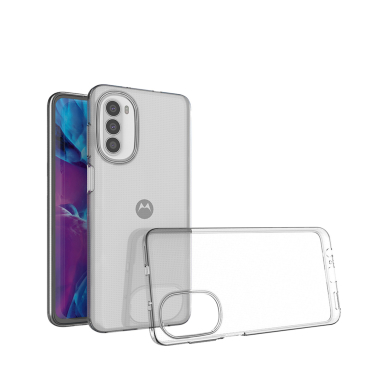 Dėklas Ultra Clear 0.5mm case for Motorola Moto G82 5G / Moto G52 Skaidrus 1