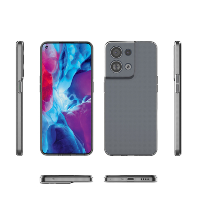 Dėklas Ultra Clear 0.5mm case for Oppo Reno 8 Pro Skaidrus 2