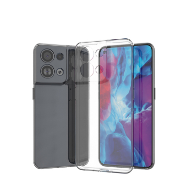 Dėklas Ultra Clear 0.5mm case for Oppo Reno 8 Skaidrus 3