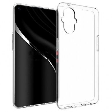 Akcija! Dėklas Ultra Clear 0.5mm for OnePlus Nord N20 5G Skaidrus