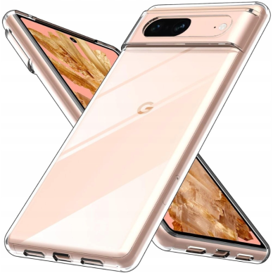 Dėklas Ultra Clear silicone case for Google Pixel 8 Pro - Permatomas