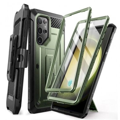 Dėklas Unicorn Beetle Pro Supcase Supcase for Samsung Galaxy S24 Ultra - Žalias