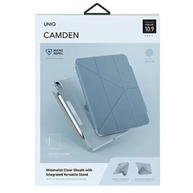 Dėklas Uniq Camden iPad Air 10,9" (2022/ 2020) /Mėlynas Antimicrobial 7