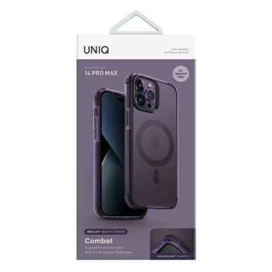 Dėklas Uniq Combat case iPhone 14 Pro Max Purpurinis 1