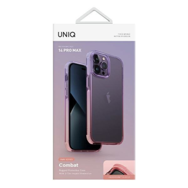 Dėklas Uniq Combat Duo case iPhone 14 Pro Max Alyvinis-rožinis 1