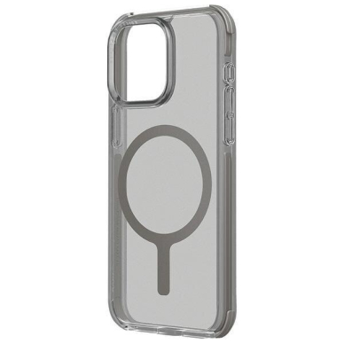 Dėklas Uniq Combat iPhone 15 Pro 6.1  case Magclick Charging pilkos spalvos/frost pilkos spalvos 4