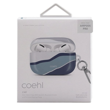 Dėklas UNIQ etui Coehl Ciel AirPods Pro - Twilight Mėlyna UGLX912 1