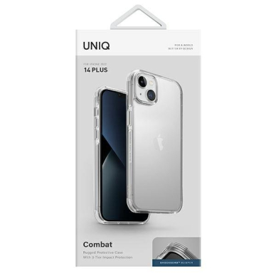 Dėklas UNIQ etui Combat iPhone 14 Plus Skaidrus 8