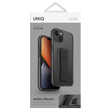 Dėklas UNIQ etui Heldro Mount iPhone 14 Plus Dūminis 9