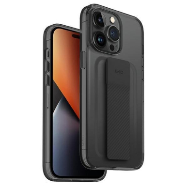 Dėklas UNIQ etui Heldro Mount iPhone 14 Pro Dūminis