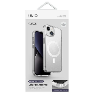 Dėklas UNIQ etui LifePro Xtreme iPhone 14 Plus Skaidrus 3