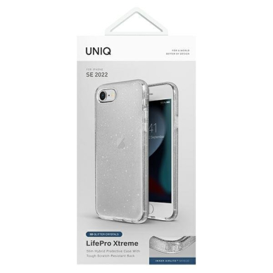 Iphone 7 / 8 / SE 2020 / SE 2022 Dėklas UNIQ etui LifePro Xtreme Permatomas 4