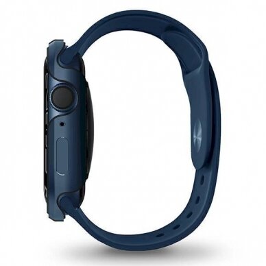 Dėklas Uniq etui Valencia Apple Watch Series 4/5/6/7/8/9/SE 40/41mm. /cobalt Mėlynas 1