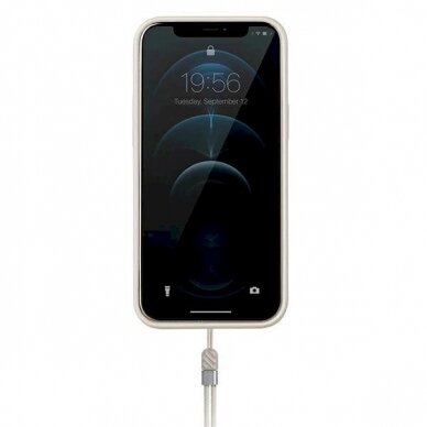 Dėklas Uniq Heldro iPhone 12 Pro Max 6,7"  Balta Antimicrobial 3