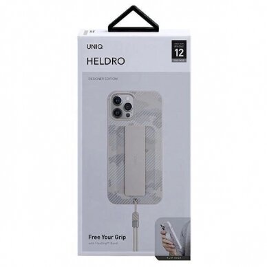 Dėklas Uniq Heldro iPhone 12 Pro Max 6,7"  Balta Antimicrobial 6