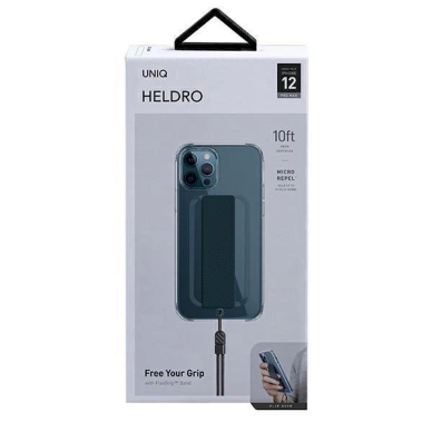 Dėklas Uniq Heldro iPhone 12 Pro Max 6,7" Skaidrus Antimicrobial 5