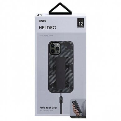 Dėklas Uniq Heldro iPhone 12 Pro Max 6,7"  Žalia Antimicrobial 7