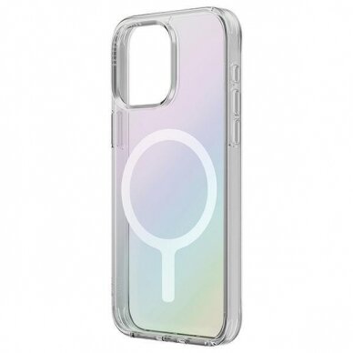 Dėklas Uniq LifePro Xtreme iPhone 15 Pro 6.1  case Magclick Charging opal/iridescent 3