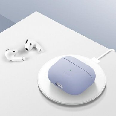 Dėklas UNIQ Lino AirPods 3 Rožinis 5