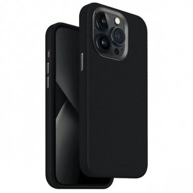 Dėklas Uniq Lyden case iPhone 15 Pro Max 6.7  Magclick Charging Juodas/Dallas Juodas