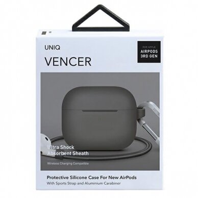 DĖKLAS UNIQ Vencer AirPods 3 gen. Silicone 5