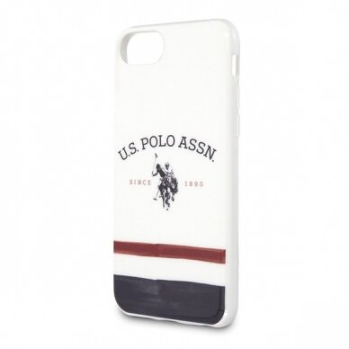 Dėklas Us Polo Ushci8Pcstrb Iphone 7/8/Se 2020 baltas Tricolor Pattern Collection 2