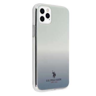 Dėklas Us Polo Ushcn58Trdglb Iphone 11 Pro Niebieski/Blue Gradient Pattern Collection 4